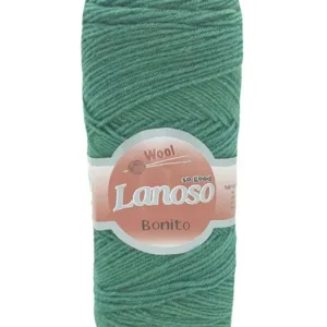 Lanoso Bonito Yeşil Örgü İpliği 918