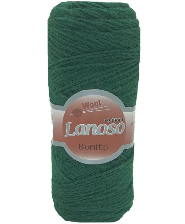 Lanoso Bonito Zümrüt Yeşil Örgü İpliği 930