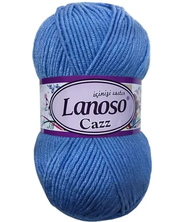 Lanoso Cazz Açık Mavi Örgü İpliği 940