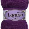 Lanoso Cazz Açık Mürdüm Örgü İpliği 986 Lanoso Cazz Açık Mürdüm Örgü İpliği 986