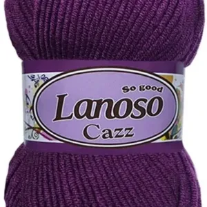 Lanoso Cazz Açık Mürdüm Örgü İpliği 986