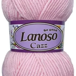 Lanoso Cazz Açık Pembe Örgü İpliği 931