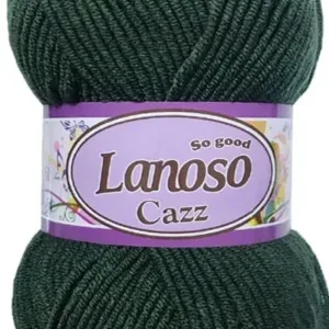 Lanoso Cazz Asker Yeşili Örgü İpliği 929