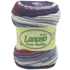 Lanoso Cazz Batik El Örgü İpliği 702
