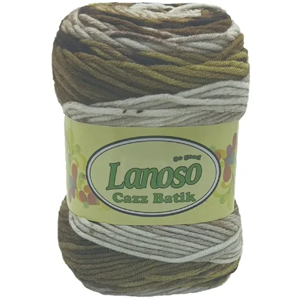 Lanoso Cazz Batik El Örgü İpliği 707