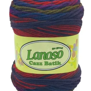 Lanoso Cazz Batik El Örgü İpliği 711