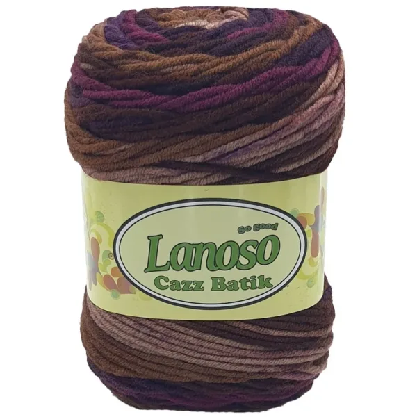 Lanoso Cazz Batik El Örgü İpliği 713