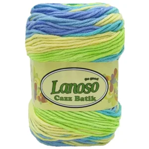 Lanoso Cazz Batik El Örgü İpliği 717