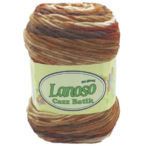 Lanoso Cazz Batik El Örgü İpliği 719