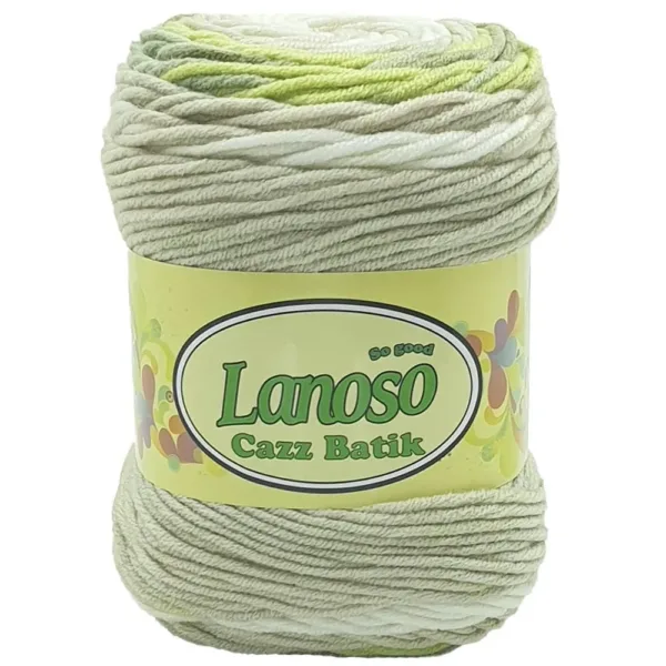 Lanoso Cazz Batik El Örgü İpliği 720