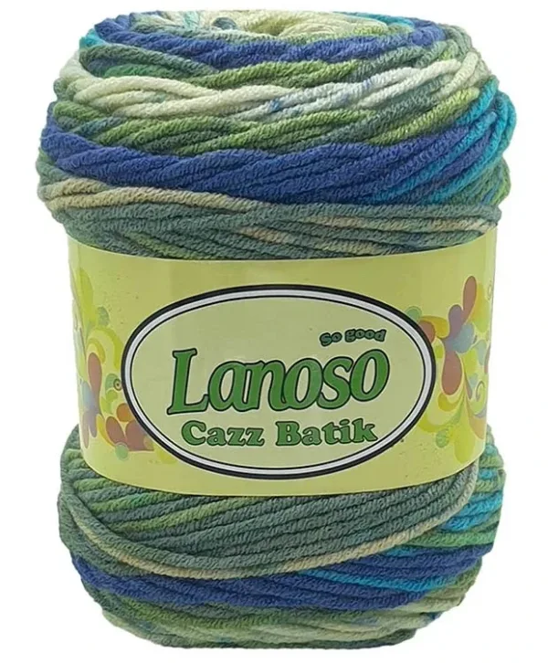 Lanoso Cazz Batik El Örgü İpliği 721