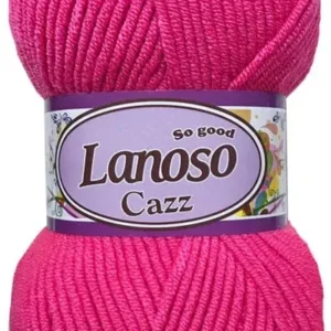 Lanoso Cazz Fuşya Örgü İpliği 946