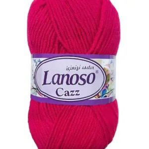 Lanoso Cazz Koyu Fuşya Örgü İpliği 948