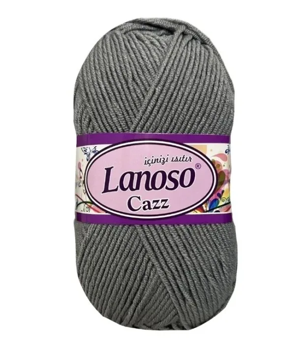 Lanoso Cazz Koyu Gri Örgü İpliği 1951