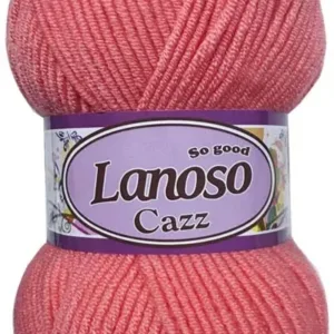 Lanoso Cazz Koyu Pembe Örgü İpliği 933