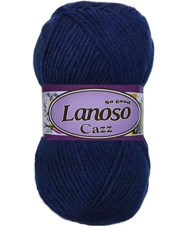 Lanoso Cazz Lacivert Örgü İpliği 958