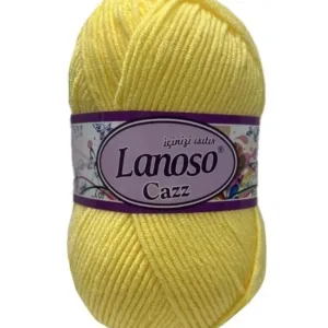 Lanoso Cazz Limon Sarı Örgü İpliği 914
