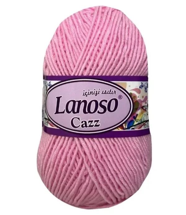 Lanoso Cazz Pembe Örgü İpliği 1931