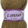Lanoso Cazz Sütlü Kahve Örgü İpliği 907 Lanoso Cazz Sütlü Kahve Örgü İpliği 907