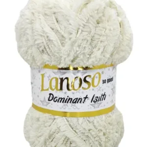 Lanoso Dominant Işıltı Kemik Örgü İpliği 901