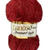 Lanoso Dominant Işıltı Kırmızı Örgü İpliği 956