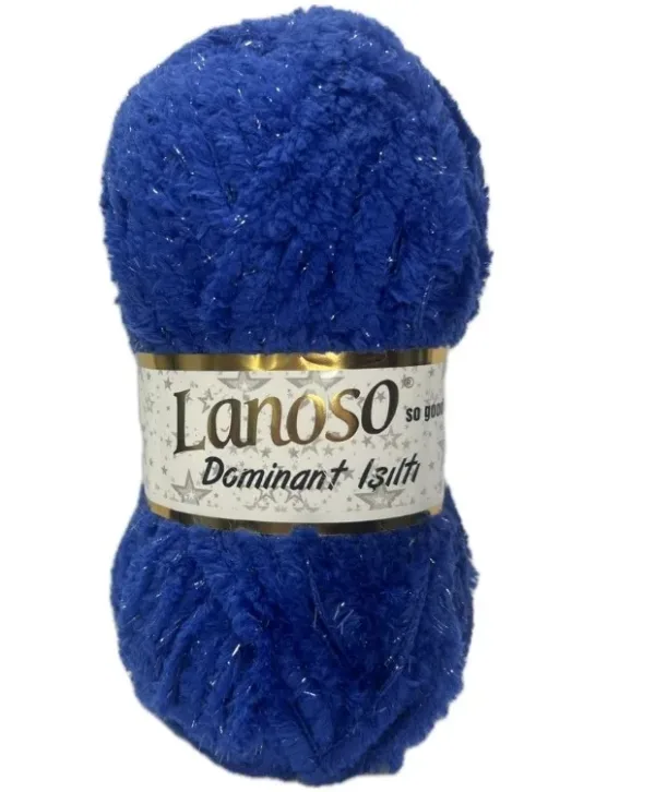 Lanoso Dominant Işıltı Lacivert Örgü İpliği 958