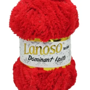 Lanoso Dominant Işıltı Nar Çiçeği Örgü İpliği 938