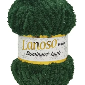 Lanoso Dominant Işıltı Nefti Yeşil Örgü İpliği 930