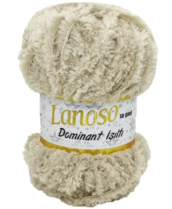Lanoso Dominant Işıltı Taş Rengi Örgü İpliği 999