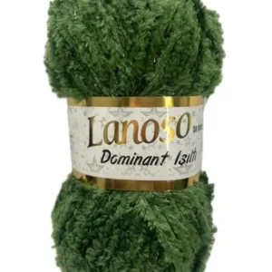 Lanoso Dominant Işıltı Yeşil Örgü İpliği 929