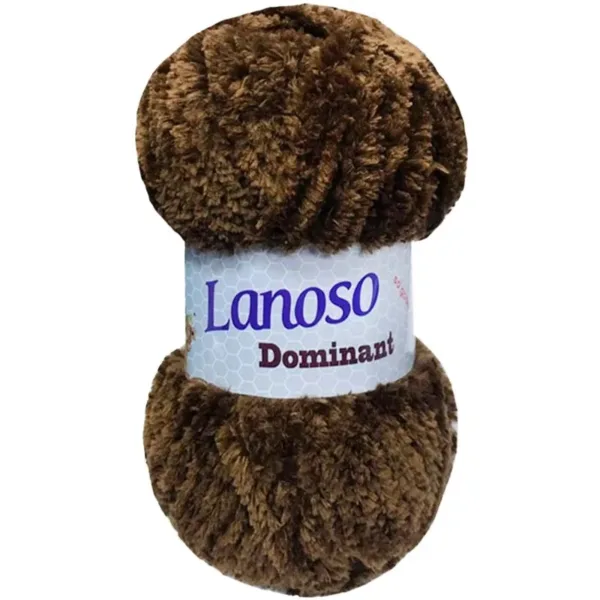Lanoso Dominant Kahve El Örgü İpliği 924