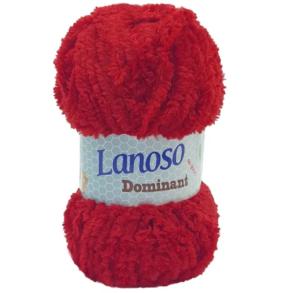 Lanoso Dominant Kırmızı El Örgü İpliği 956