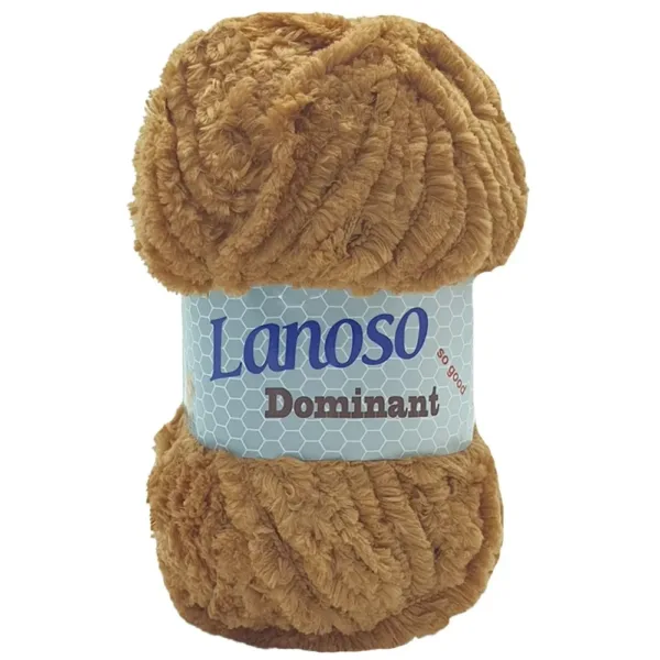 Lanoso Dominant Koyu Bej El Örgü İpliği 907