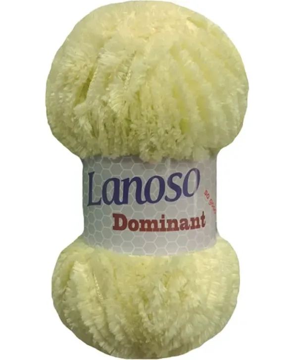 Lanoso Dominant Limon Sarı El Örgü İpliği 914