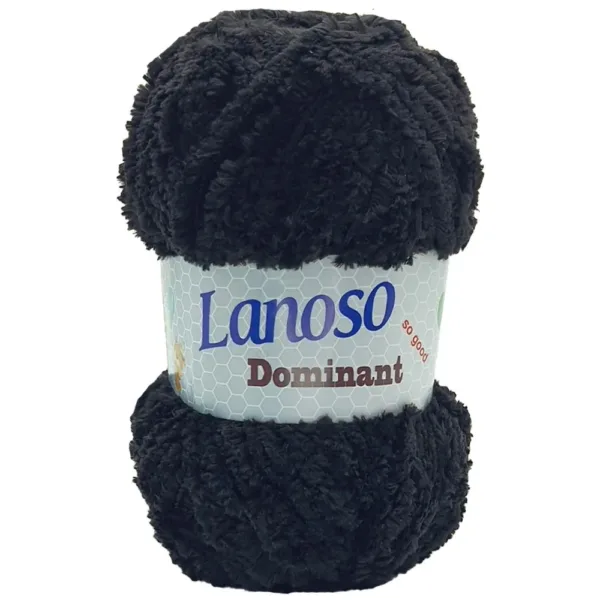 Lanoso Dominant Siyah El Örgü İpliği 960
