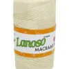 Lanoso Macrame Açık Krem PP Örgü İpliği