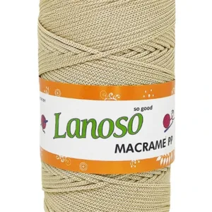 Lanoso Macrame Bej PP Örgü İpliği