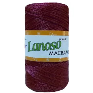 Lanoso Macrame Bordo PP Örgü İpliği