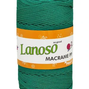 Lanoso Macrame Cam Göbeği PP Örgü İpliği