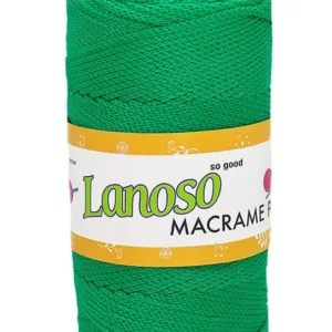 Lanoso Macrame Çimen Yeşili PP Örgü İpliği