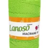 Lanoso Macrame Fıstık Yeşili PP Örgü İpliği
