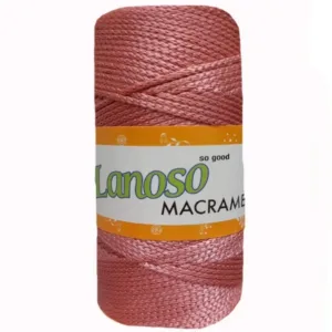 Lanoso Macrame Gül Kurusu PP Örgü İpliği