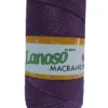 Lanoso Macrame Koyu Fuşya PP Örgü İpliği
