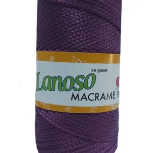 Lanoso Macrame Koyu Fuşya PP Örgü İpliği