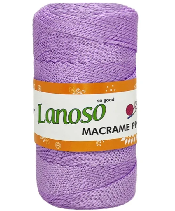 Lanoso Macrame Lila PP Örgü İpliği