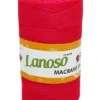 Lanoso Macrame Nar Çiçeği PP Örgü İpliği