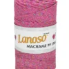 Lanoso Macrame PP Star Degrade Simli Örgü İpliği 4800