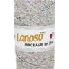 Lanoso Macrame PP Star Degrade Simli Örgü İpliği 5100