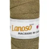 Lanoso Macrame PP Star Simli Örgü İpliği 0713