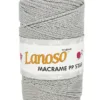 Lanoso Macrame PP Star Simli Örgü İpliği 5151